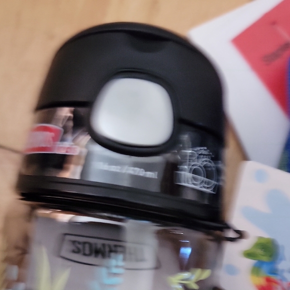 BUNDLE/3-ITEMS/Kids Dinosaur Lunch Bag and Water Bottle & Rule - Navy Multicolor - Picture 4 of 11